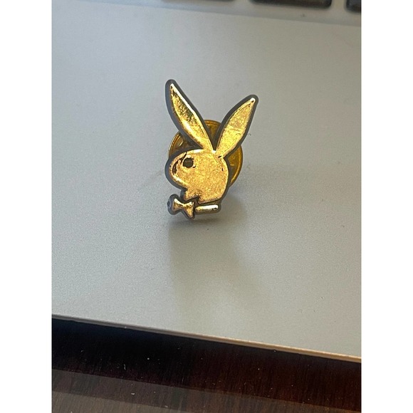 PLAYBOY Other - VINTAGE Playboy Club Silver Playboy Bunny Pin Lapel